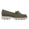 Vionic Teagan Womens Oxford/Lace Up Casual - Olive Nubuck - Right side