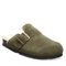 Bearpaw Nellie Women's Leather Slippers - 2868W - Dark Olive