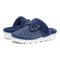 Vionic Promise Womens Slide Casual - Dark Blue - pair left angle