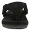 Vionic Forever Womens Thong Casual - Black - Front