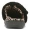 Vionic Adjustable Slipper with Orthotic Arch Support - Indulge Marielle - Natural Leopard - Back
