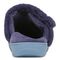 Vionic Adjustable Slipper with Orthotic Arch Support - Indulge Marielle - Blue Ribbon - Back