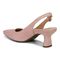 Vionic Perris Women's Comfort Slingback Pump - Light Pink - Back angle