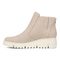 Vionic Uptown Sur womens Ankle/Bootie Short Boot - Oatmeal - Left Side