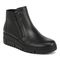 Vionic Uptown Sur womens Ankle/Bootie Short Boot - Black - Angle main