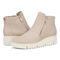 Vionic Uptown Sur womens Ankle/Bootie Short Boot - Oatmeal - pair left angle