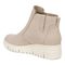 Vionic Uptown Sur womens Ankle/Bootie Short Boot - Oatmeal - Back angle