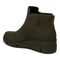 Vionic Uptown Sur womens Ankle/Bootie Short Boot - Dark Khaki - Back angle