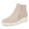 Vionic Uptown Sur womens Ankle/Bootie Short Boot - Oatmeal - Left angle