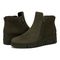 Vionic Uptown Sur womens Ankle/Bootie Short Boot - Dark Khaki - pair left angle