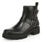 Vionic Folsom Women's Comfortable Supportive Ankle Boot - Black - Left angle