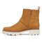 Vionic Folsom Women's Comfortable Supportive Ankle Boot - Wheat - Left Side