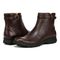 Vionic Redding womens Ankle/Bootie Short Boot - Chocolate Ganache - pair left angle