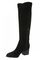Vionic Bixby Women's High Shaft Boots Knee - Black Wide Calf - Left angle