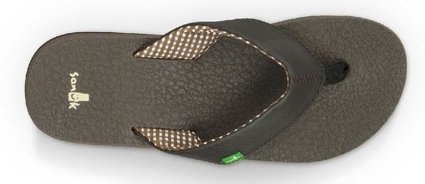 Sanuk Yoga Mat - Cushioned Sandals - Women's - Brown