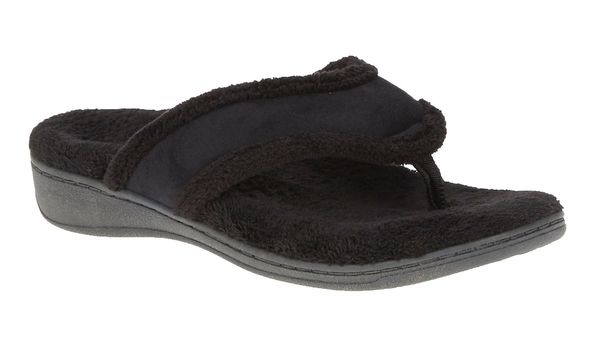 Vionic Bliss - Women's Orthotic Slipper Sandals - Black main