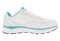 Spira WaveWalker Women's Slip Resistant Walking Shoe - White / Aqua  2