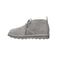 Bearpaw Skye Women's Leather Boots - 2578W  051 - Gray Fog - Side View