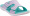 Teal/pink