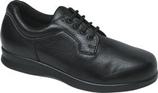 Drew  Zip II - Black Tumbled Nappa Womens Shoe - 10821