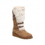 Bearpaw Claudia - Women's 13 inch Fur Boot - 2158W