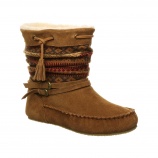 Bearpaw Cyan Women's Suede Boots - 2522W