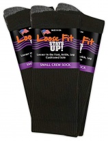 Loose Fit Stays Up - 3 Pack - Men's / Women's Wide Sock