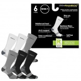 GSA OrganicPlus+ Low Cut Extra Cushioned Men's Socks GSA Bamboo+  Crew Semi Cushioned Men's Socks