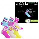 GSA OrganicPlus+ Quarter Ultralight Girls' Socks