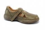 Mt. Emey 9212 - Women's Orthopedic Closed-toe Leather Sandal