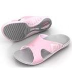 Spenco Kholo - Women's Slide - Grey/Pink