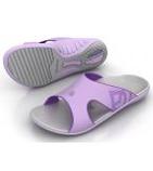 Spenco Kholo - Women's Slide - Grey/Purple