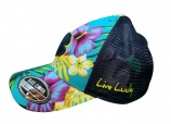 Black Clover Island Luck Hat - Tropical Adjustable Snapback - Unisex