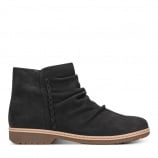 Earth Hilaree Cushioned Ruched Women's Casual Bootie