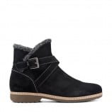 Earth Hutton Water Repellent Insulated Comfort Bootie Cushioned Support Women's Bootie