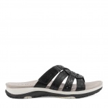 Earth Sassoni Strappy Cushioned Arch-Support Slip-On Women's Flat Sandal