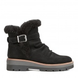Earth Yara Waterproof Suede Lug-Sole Cushioned Support Women's Ankle Boot