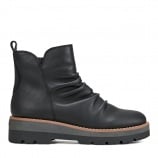 earth Yonder Waterproof Ruched Lug Sole Cushioned Women's Casual Boot