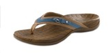 Orthaheel - Lisa - Turquoise - orthotic flip flops