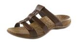 Orthaheel - Porto - Dark Brown - Adjustable Orthotic Sandals