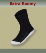 Orthofeet Extra Roomy Diabetic Socks - 3 Pack
