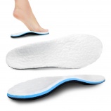 ORTHOS Shearling Orthotic Insoles - Inserts w/ Arch Support for Slippers, Sheepskin Lined Boots