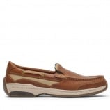 Dunham Captain Venetian Boat Cushioned Memory-Foam Arch Support Men's Boat Shoe