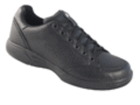 Mt. Emey 9208 - Black casual walking shoe by Apis