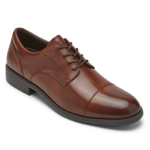 rockport dressports luxe cap toe oxford