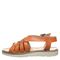 Bearpaw Leah Women's Huarache Sport Leather Sandal Artisan - 2836W - Orange