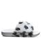 Bearpaw Lucinda Women's Furry Slippers - 2688W Bearpaw- 007 - White/black - View