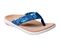 Spenco Victoria Women's Memory Foam Supportive Sandal - Tropical Blue - Pair
