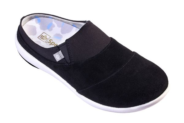 Spenco Siesta Nuevo Bokeh - Women's Layered Siesta Mule - Black - Pair