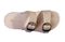 Spenco Vista Slide Women's Leather Arch Support Sandal - Grey Morn - Swatch